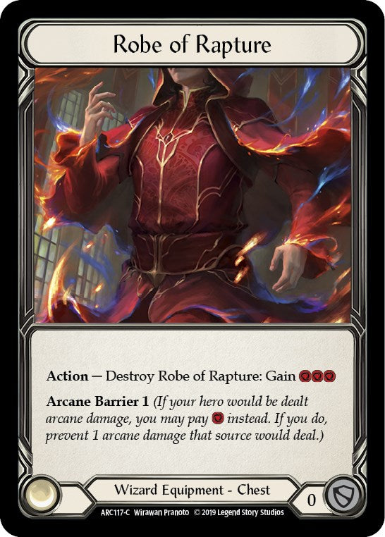 Robe of Rapture [ARC117] [Arcane Rising] 1st Edition Normal
