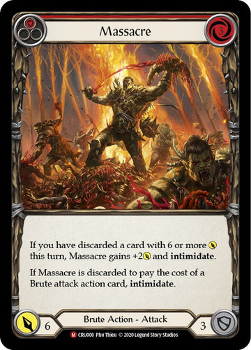 Massacre [CRU008] [Crucible of War] Unlimited Edition Normal