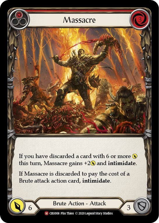 Massacre [CRU008] [Crucible of War] Unlimited Edition Normal