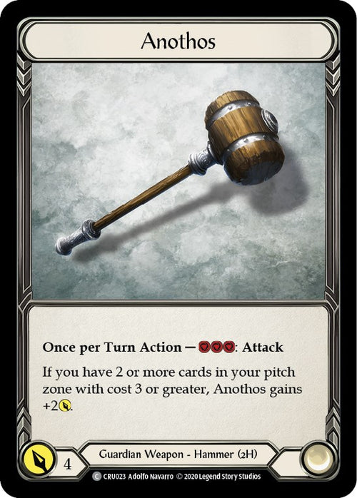 Anothos [CRU023] [Crucible of War] Unlimited Edition Rainbow Foil