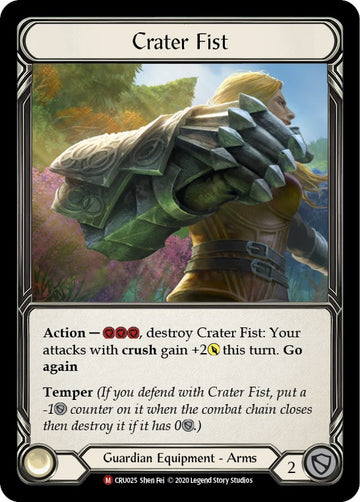Crater Fist [CRU025] [Crucible of War] Unlimited Edition Normal