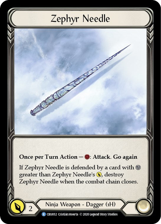 Zephyr Needle (Reverse) [CRU052] [Crucible of War] Unlimited Edition Normal