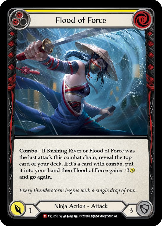 Flood of Force [CRU055] [Crucible of War] Unlimited Edition Normal