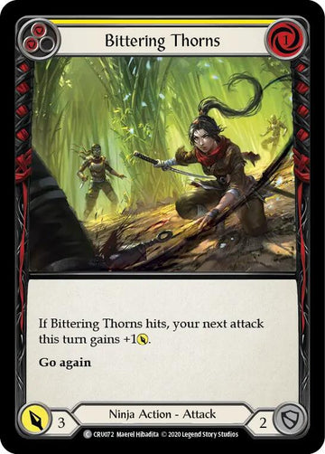 Bittering Thorns [CRU072] [Crucible of War] Unlimited Edition Rainbow Foil