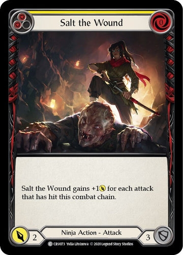 Salt the Wound [CRU073] [Crucible of War] Unlimited Edition Normal