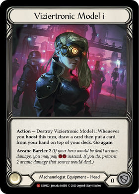 Viziertronic Model i [CRU102] [Crucible of War] Unlimited Edition Rainbow Foil