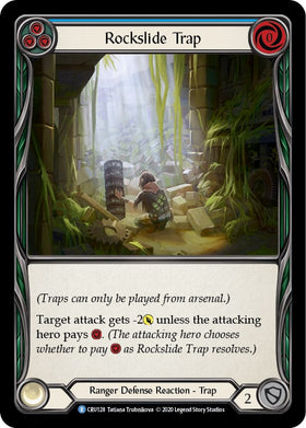 Rockslide Trap [CRU128] [Crucible of War] Unlimited Edition Rainbow Foil
