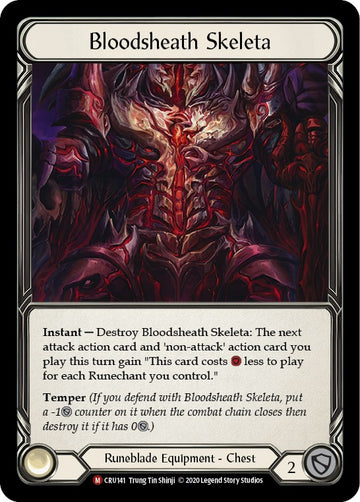 Bloodsheath Skeleta [CRU141] [Crucible of War] Unlimited Edition Normal
