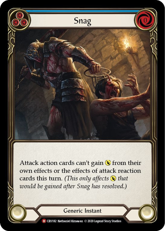 Snag [CRU182] [Crucible of War] Unlimited Edition Rainbow Foil
