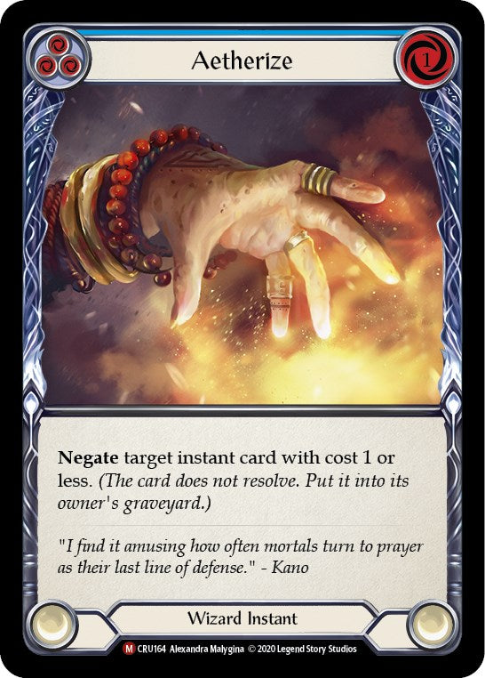Aetherize [CRU164] [Crucible of War] Unlimited Edition Normal