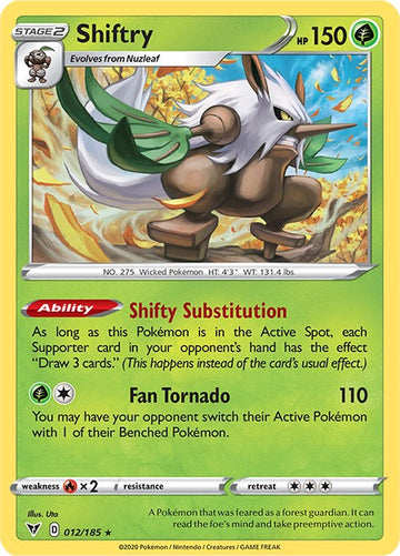 Shiftry [012/185] [Vivid Voltage] Reverse Holofoil