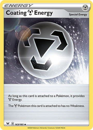 Coating Metal Energy [163/185] [Vivid Voltage] Reverse Holofoil