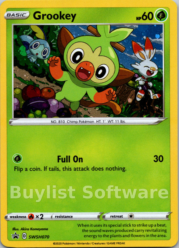 Grookey [SWSH070] [Sword & Shield Promo Cards] Holofoil