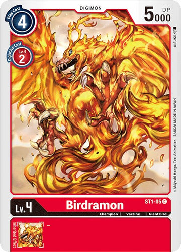 Birdramon [ST1-05 C] [ Gaia Red]