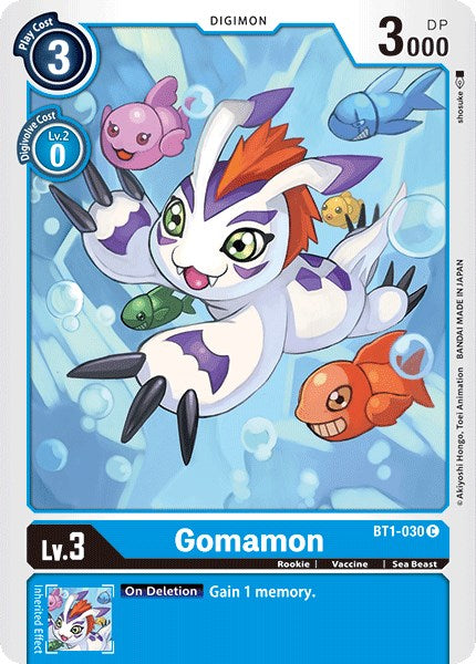 Gomamon - BT1-030 [BT1-030] [Release Special Booster 1.0]