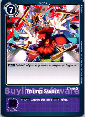 Trump Sword [BT2-110] [Release Special Booster 1.0]