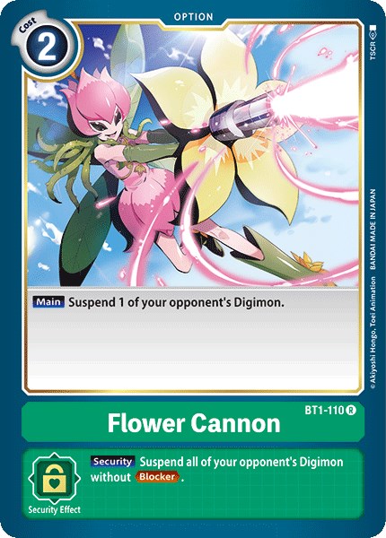 Flower Cannon [BT1-110] [Release Special Booster 1.0]
