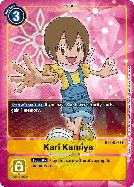 Kari Kamiya (Box Topper) [BT2-087] [Release Special Booster 1.0] Foil
