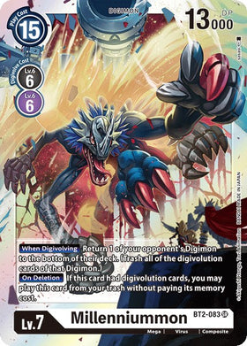 Millenniummon [BT2-083] [Release Special Booster 1.0] Foil