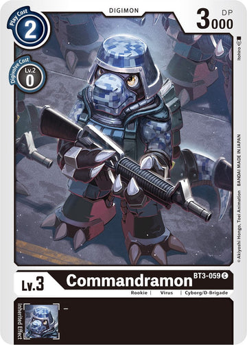 Commandramon [BT3-059 C] [Release Special Booster 1.5]