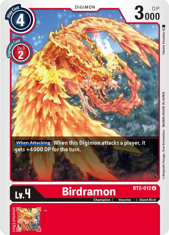 Birdramon - BT2-012 [BT2-012] [Release Special Booster 1.5]