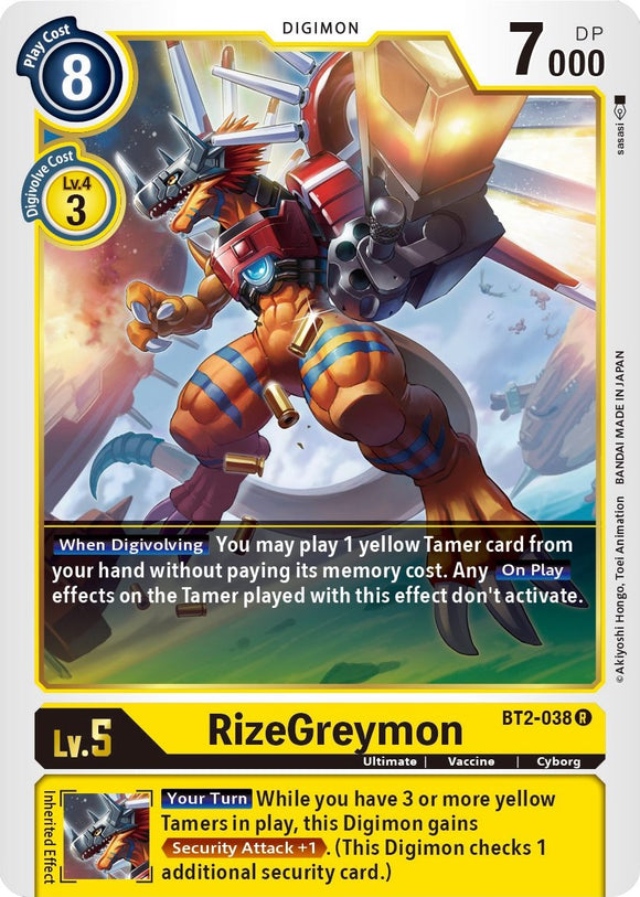 RizeGreymon [BT2-038] [Release Special Booster 1.5]