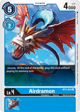 Airdramon [BT3-024] [Release Special Booster 1.5]