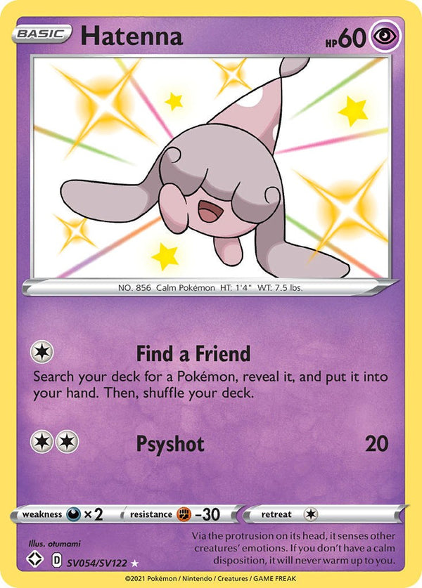 Hatenna [SV054/SV122] [Shining Fates: Shiny Vault] Holofoil