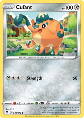 Cufant [049/072] [Shining Fates] Reverse Holofoil