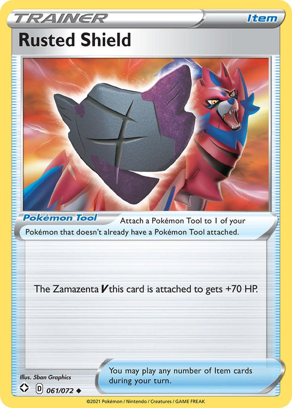 Rusted Shield [061/072] [Shining Fates] Reverse Holofoil