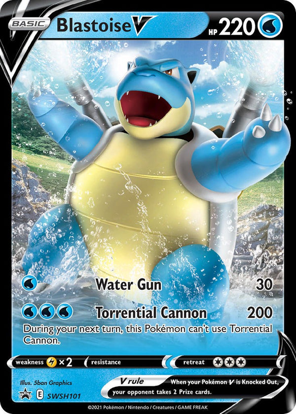 Blastoise V [SWSH101] [Sword & Shield Promo Cards] Holofoil