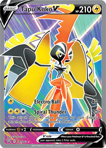 Tapu Koko V [147/163] [Battle Styles] Holofoil