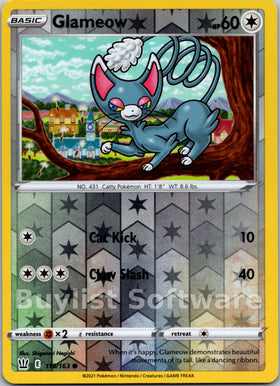 Glameow [115/163] [Battle Styles] Reverse Holofoil