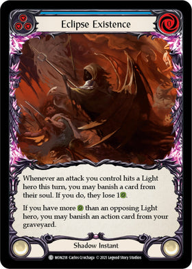 Eclipse Existence [MON218] [Monarch] 1st Edition Normal