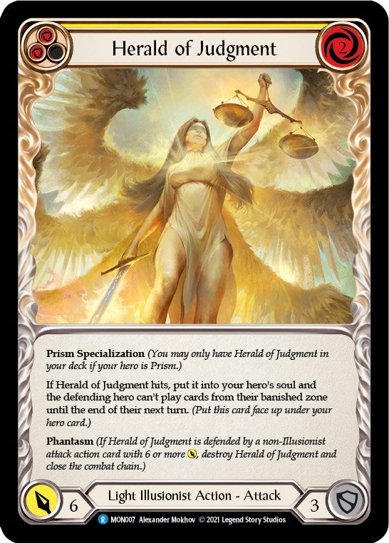 Herald of Judgment [MON007] [Monarch] 1st Edition Normal