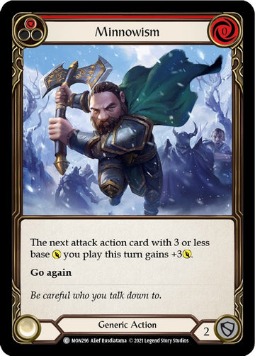 Minnowism (Red) [MON296] [Monarch] Unlimited Edition Rainbow Foil
