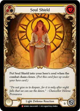 Soul Shield [MON063] [Monarch] Unlimited Edition Rainbow Foil