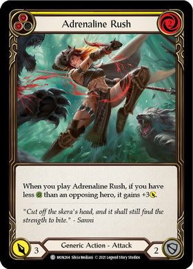 Adrenaline Rush (Yellow) [MON264] [Monarch] Unlimited Edition Normal