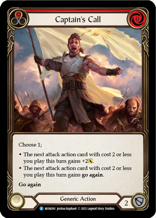 Captain's Call (Red) [MON260] [Monarch] Unlimited Edition Normal