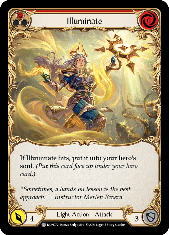 Illuminate (Red) [MON072] [Monarch] 1st Edition Normal