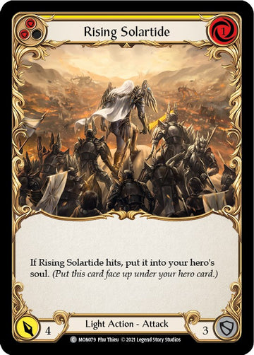 Rising Solartide (Yellow) [MON079] [Monarch] Unlimited Edition Normal