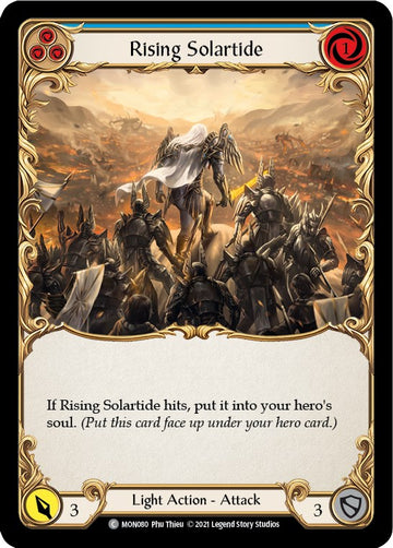 Rising Solartide (Blue) [MON080] [Monarch] Unlimited Edition Normal