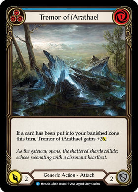 Tremor of iArathael (Blue) [MON256] [Monarch] Unlimited Edition Normal