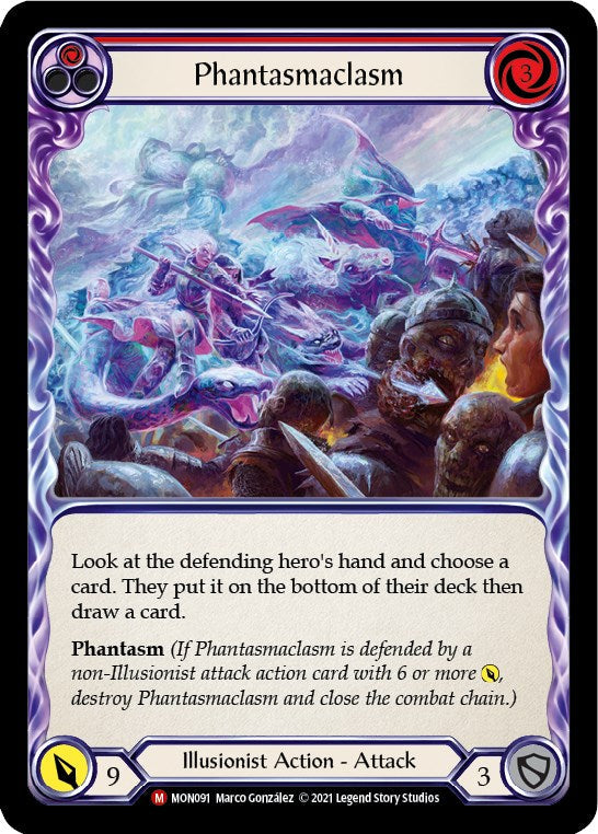 Phantasmaclasm [MON091] [Monarch] 1st Edition Rainbow Foil