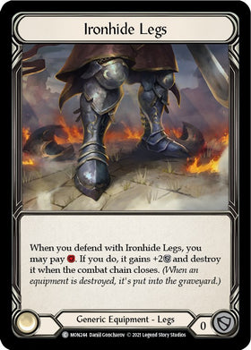 Ironhide Legs [MON244] [Monarch] Unlimited Edition Rainbow Foil