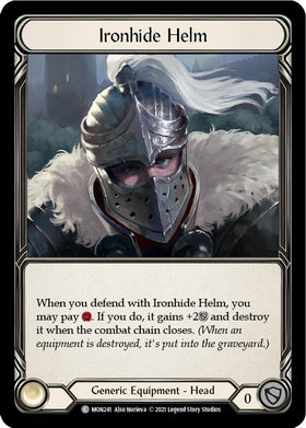 Ironhide Helm [MON241] [Monarch] Unlimited Edition Normal