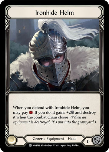 Ironhide Helm [MON241] [Monarch] Unlimited Edition Normal