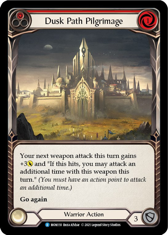 Dusk Path Pilgrimage (Red) [MON110] [Monarch] Unlimited Edition Normal