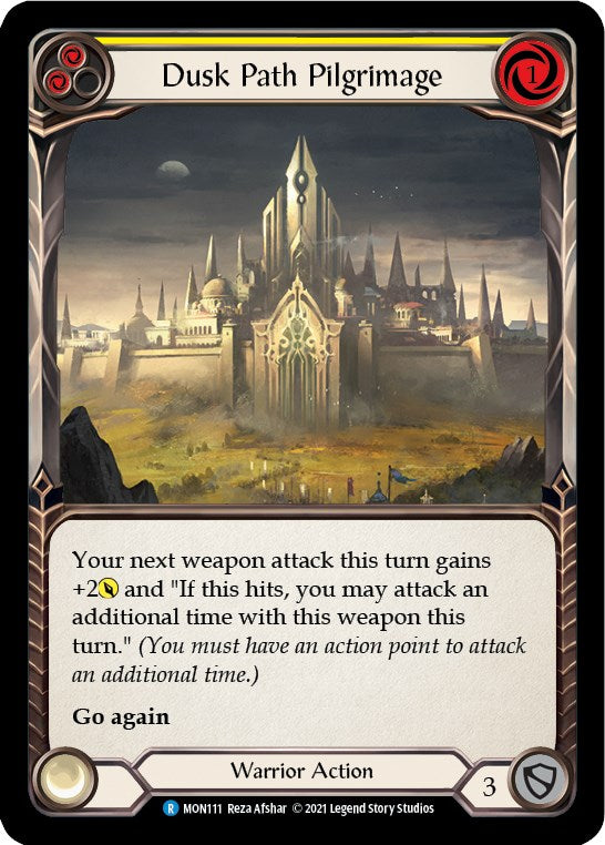 Dusk Path Pilgrimage (Yellow) [MON111] [Monarch] Unlimited Edition Normal