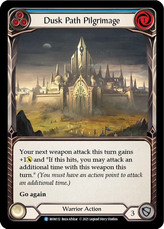Dusk Path Pilgrimage (Blue) [MON112] [Monarch] Unlimited Edition Normal